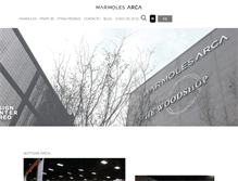 Tablet Screenshot of marmolesarca.com.mx